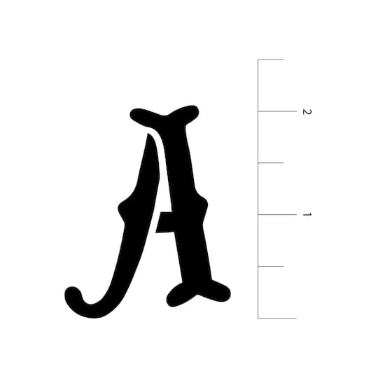 6 Pack: 2" Summer Camp Alphabet Stencils by Craft Smart®